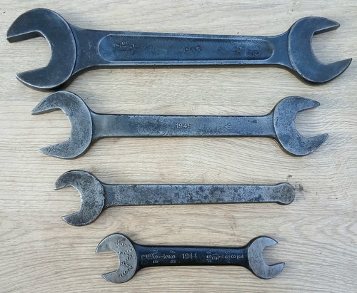 Vintage ww2 spanners - ww2, spanners/