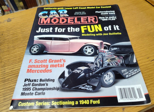 Car modeler magazine november - car,