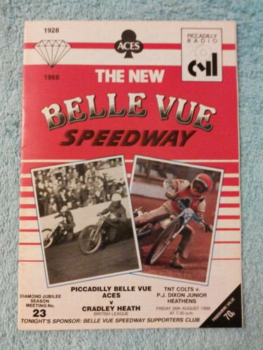 Belle vue speedway - vue, 1988