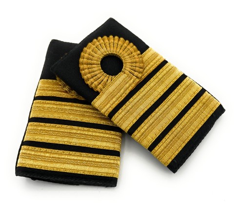 Royal navy captain rank board - captain,