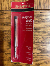 Sheaffer ballpoint refill 99335 black Medium new  pack