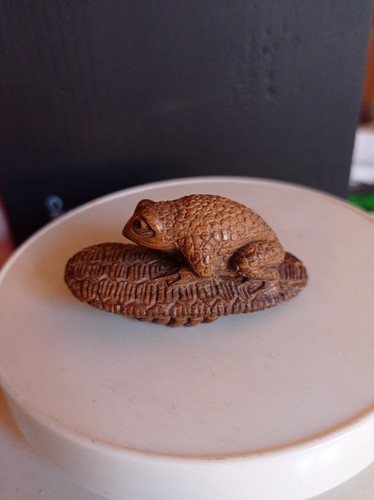 Wooden netsuke japan - netsuke,