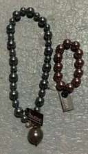 One Button Necklace Bracelet
