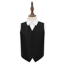 Black woven plain solid check - black,