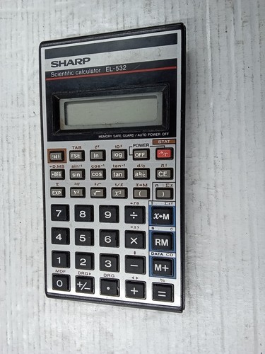 Vintage sharp 532 - sharp, el-532