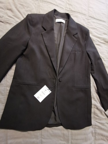 Ladies black blazer - black,