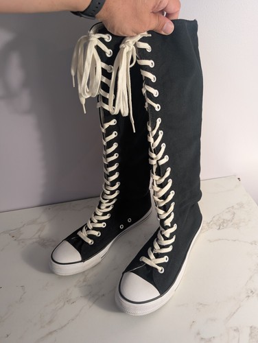 Airwalk black canvas knee - black,