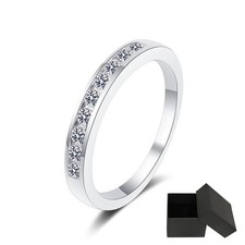 Round Full Moissanite Half