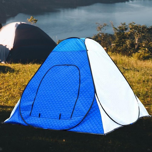 Winter fishing tent ice - winter,