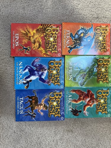 Beast quest books series - books, 1