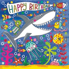 Shark Jigsaw and Birthday Card