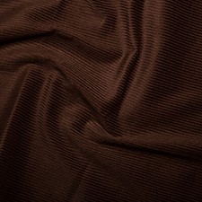 Cotton 8 Wale Corduroy Fabric BROWN Cord Craft Upholstery Fabric Material