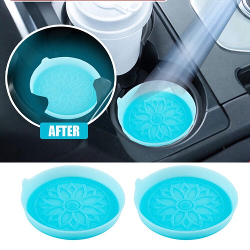 Luminous blue car cup - luminous,