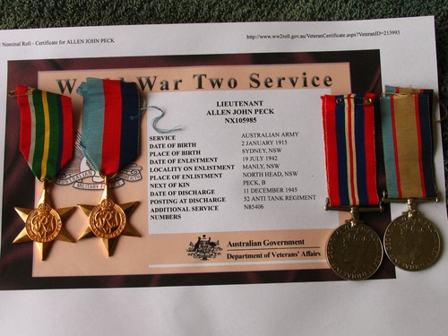 Australia ww2 nx105985 - ww2,