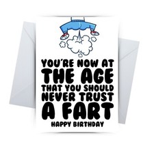 funny birthday card rude joke