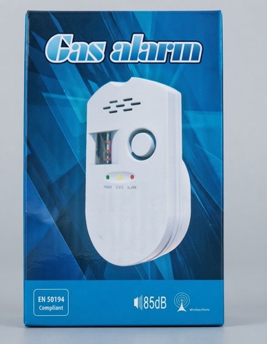 Plug gas alarm detector - in,