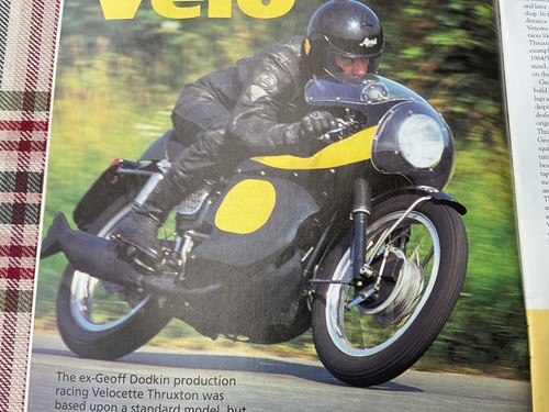 Velocette thruxton dodkin - velocette,