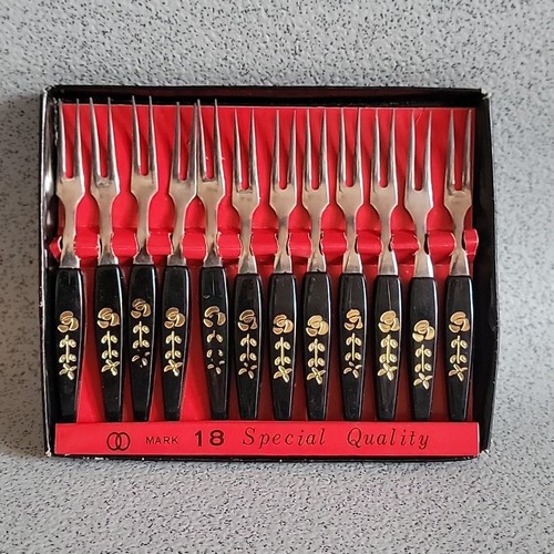 Vintage little forks set - forks,