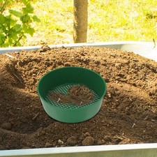 Rockery Garden Sieve Gardening Dirt Sieve Sand Soil Compost Sieve 8" Diameter