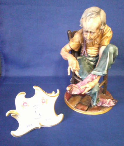 Capodimonte old man - old,