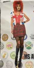 PUNK ROCKER TARTAN SKIRT TOP