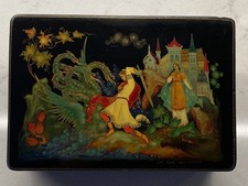 Vintage Russian Palekh Lacquer