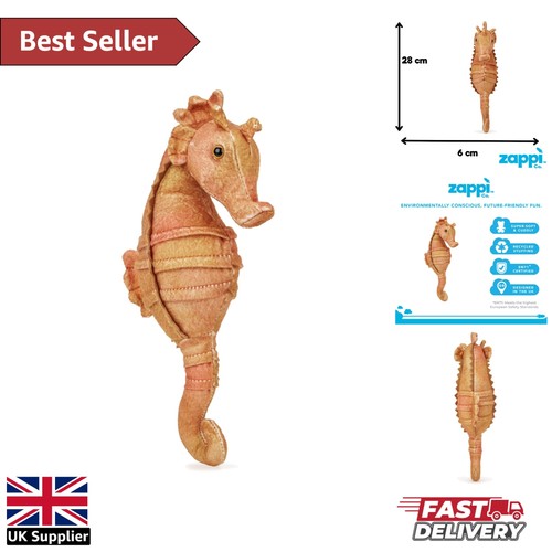Educational plush seahorse toy - plush,