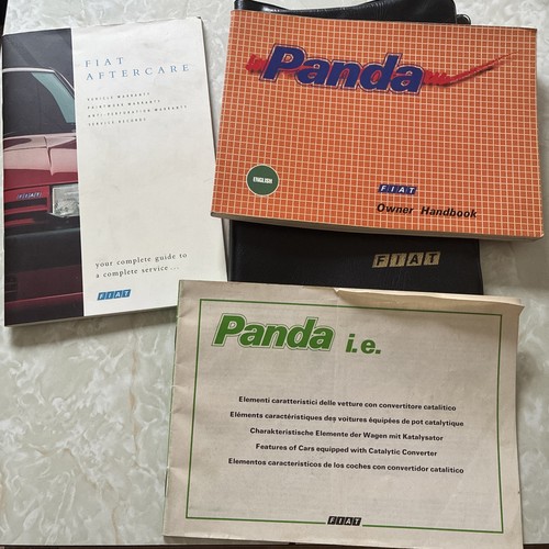 Fiat panda owners - owners, handbook