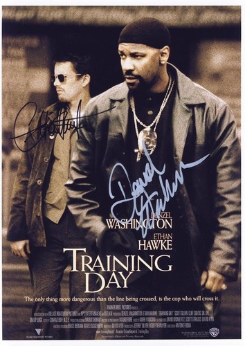 Training day signed - training,