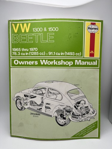 Haynes volkswagen beetle - volkswagen,