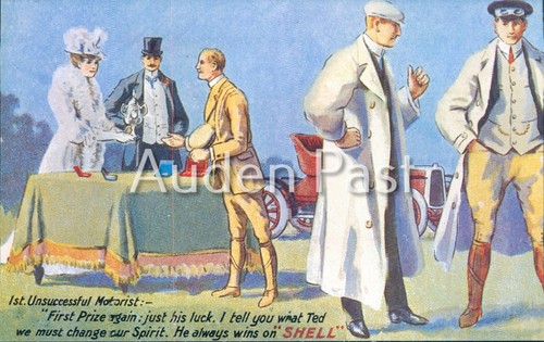 Vintage shell oil - shell, motorist