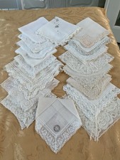 Vintage hankies lot 18 - lot,
