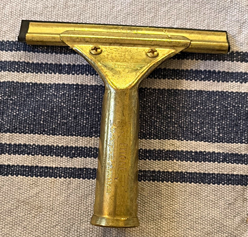 Ettore brass window squeegee - ettore,