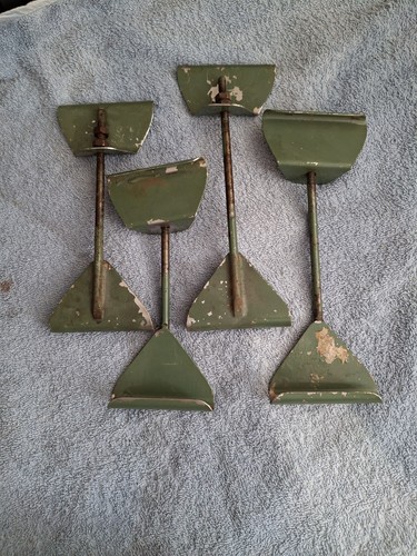 Vintage car roof rack clamps - roof,