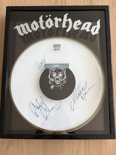 Motorhead signed autograph - signed, 14"
