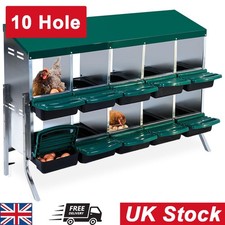 10-Compartment Chicken Nest