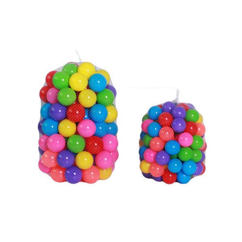 Soft thickened plastic balls - thickened,