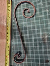 Steel S Scroll  450mm