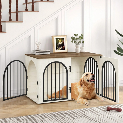 Halupeit dog crate furniture - crate,