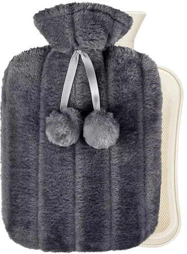 Hot water bottle - with, cover
