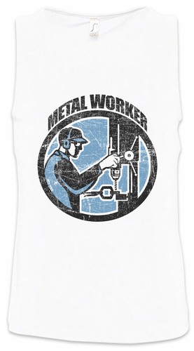 Metal worker men tank - worker,