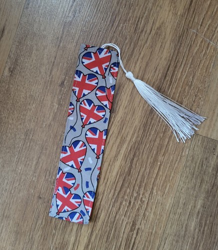 Handmade fabric bookmark - bookmark,
