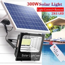 300W LED Solar Flood Light