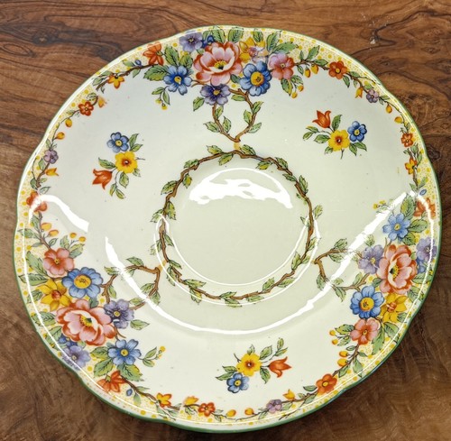 Royal paragon saucer floral - paragon, saucer.