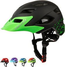 Kids Helmet, Exclusky Bike Helmet Small(50-57cm/19.7-22.4cm), Black 