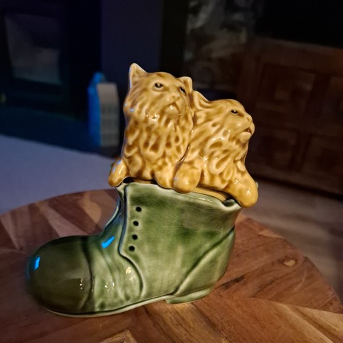 Sylvac cat boot ceramic no - cat,