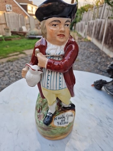 19thc staffordshire toby - toby, jug