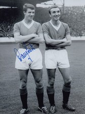 B-620 : Modern HAND SIGNED 8x6 Photo RANGERS 1967 DAVE SMITH