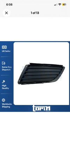 Front bumper fog light - fog,