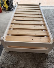 Warren Evans  Solid Single/Super King Stackable bed frame. 